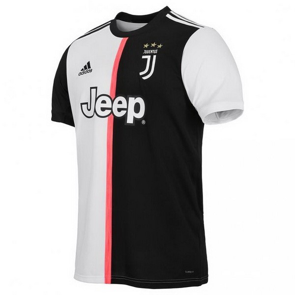 Tailandia Camiseta Juventus 1ª 2019/20 Blanco Negro